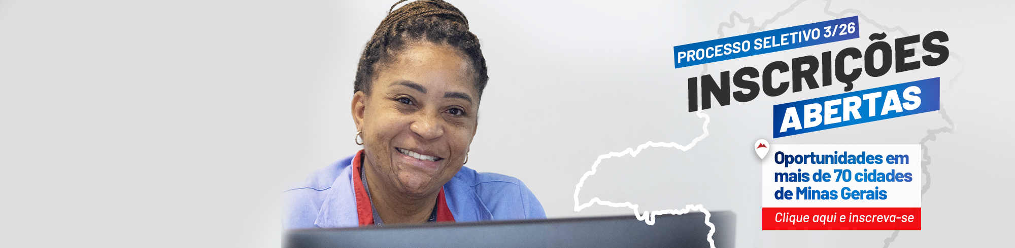 MGS abre processo seletivo com oportunidades em mais de 70 cidades de Minas Gerais